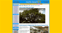 Desktop Screenshot of myrtlebeachtv.com